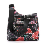 Nylon Women Shoulder Bags Luxury Handbags Designer Travel Shopper Ladies Crossbody Tote Mart Lion Maple Leaves  