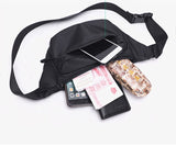 Waterproof Sports Waist Pack Men's Crossbody Pouch Travel Anti-Theft Messenger Bag Casual Nylon Chest Bags Belt Phone Pouch Mart Lion   