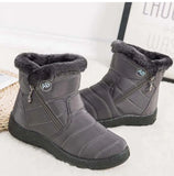 Snow Women Boots Women's Boots Waterproof Women Shoes Zipper Shoes Woman MartLion   