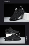 Sports Shoes Lightweight Men's Casual Breathable Mesh Lace-up Walking Mart Lion   
