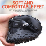 Safety Work Shoes For Men's Steel Toe Cap Work Boots Anti-smashing Construction Indestructible Sneakers - MartLion