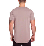 gym clothing extend hip hop street T-shirt Men's fitness bodybuilding silm fit summer Top Tees Mart Lion   
