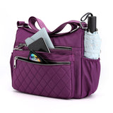 Women Shoulder Messenger Waterproof Nylon Oxford Crossbody Handbags Large Capacity Travel Bags Purse Mart Lion   