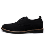 Homme Suede Leather Men Shoes  Casual  Classic Sneakers  Footwear Dress MartLion   