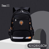 Children School Bags for Girls Boys Children School Backpack Waterproof Schoolbags Primary School Backpacks Kids Mochila Escolar MartLion small black  