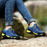 Summer Men's Casual Shoes Outdoor Mesh Sneakers Women Non-slip Running Sport Lace Up Trekking Hiking Footwear Camping Spring Mart Lion   