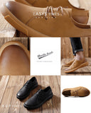 Spring Autumn Genuine Leather Men's Casual Shoes Breathable Driving Loafers Soft Bottom sneakers Moccasins Mart Lion   