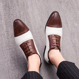 Leather Brogues Men's Wedding Party Dress Shoes Designer Drivng Formal Lace Up Oxfords Mart Lion   