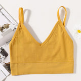 Seamless Bra Sports Bras For Women U-shape Back Crop Tops Female Bralette C Lingerie Brassiere Women MartLion yellow One Size XL