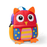 Cartoon Animals 3D Owl Kids Backpacks for Boys Girls Neoprene Children School Bags 2-5 Years Old Kindergarten Students Schoolbag MartLion   