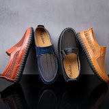 Men's Casual Shoes Summer Style Mesh Flats Loafer Creepers Casual High-End Very Mart Lion   