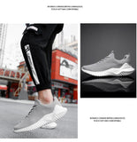 Damyuan Light Men's Running Shoes Breathable Sports Sneakers Casual Mart Lion   