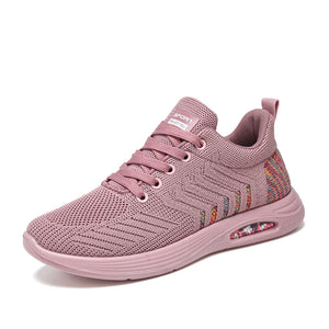 Autumn Women's Sports Shoes With Platform Tennis Air Cushion Sneaker Gym Luxury MartLion Pink 40 