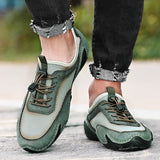 Men's Sneakers Cow Leather Casual Shoes Adult Breathable Driving Loafers Outdoor Slip On Walking Trainers Mart Lion   