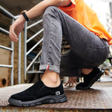 Autumn 2021 New Sneakers Men PU Leather Casual Shoes Comfortable Hard-wearing Hiking Footwear Male Running Shoes Tenis Masculino Mart Lion   