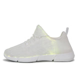 Luminous Sneakers Glowing Light Up Shoes for men women shoes White LED Sneakers Flashing Shoes with Light for Adult MartLion