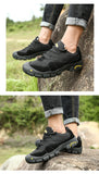 Summer Outdoor Men's Hiking Shoes Breathable Tactical Combat Army Boots Desert Training Sneakers Anti-Slip Trekking Mart Lion   