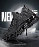 Summer Men's Sneakers Tennis Sport Running Shoes Breathable Designer Casual Light Blade Trainers Walking Mart Lion   