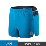 Men's Quick Dry Sports Shorts Trunks Athletic With Lining Prevent Wardrobe Malf For Running Gym Soccer Tennis Mart Lion F5101 Blue M 
