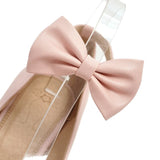 Comfy Elegant Women Shoes Bow Ankle Strap Ultra Mary Jane High Heeled Pumps MartLion   