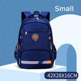 Children School Bags for Girls Boys Children School Backpack Waterproof Schoolbags Primary School Backpacks Kids Mochila Escolar MartLion small blue  