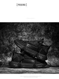 Spring Colourful Men's Luxury Sneakers Trending Casual Shoes Breathable Chunky Zapatillas Hombre MartLion   