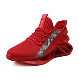 Harajuku Soft Leisure Mesh Men's Outdoor Walking Shoes Sport Sneaker Casual Training Zapatillas Mart Lion XZ2013-Red 8 