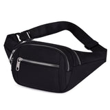 Casual Women Waist Bag Chest Bag Multi-Function Crossbody Pouch Nylon Travel Phone Pouch Female Hip Belt Bags Fanny Pack Mart Lion   