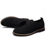 Homme Suede Leather Men Shoes  Casual  Classic Sneakers  Footwear Dress MartLion   