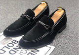 Men's Suede leather Loafers classic Moccasins Leather Casual Outdoor Driving Flats Shoes Mart Lion   