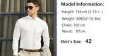 Smart Five Men Dress Shirts cotton Long Sleeve Regular Slim Fit Formal Shirts Male MartLion   