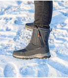 Waterproof Men's Women Snow Boots High Top Ankle Winter Platform Warm Plush Shoes Outdoor Non-slip MartLion   