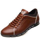 Men's Casual Shoes Fashion Faux Leather Summer Flat Driving Moccasin Soft Mart Lion Auburn 5.5 