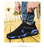 Men's Shoes Casual Sneakers Trainers Air Cushion Leisure Blue Tenis Masculino Adulto Mart Lion   