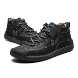 Leather Casual Men Shoes Breathable Ourdoor Shoes Men MartLion   