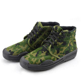 Men's Shoes Nostalgic Army Green Casual Farmer Training Liberation Mart Lion High Camouflage 38 