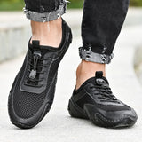 Men's Mesh Casual Sports Shoes Korean Antiskid Summer Soft and Elegant Mart Lion   