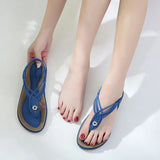 Sandals Woman Platform soft leather Flip Flops shoes 6colors available MartLion   