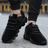 Suede Sneakers Men's Lightweight Casual Shoes Popular Breathable Outdoor Flat Mart Lion   