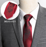 Men's Ties Formal Luxurious Striped Necktie Wedding Jacquard 6cm Ties Dress Shirt Accessories Bow Tie Mart Lion YJ-5-E11  