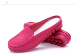 Shoes Casual Genuine Leather Moccasins Ladies Driving Ballet Woman Loafers Flats Mother Footwear MartLion   