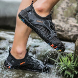 Professional Aqua Shoes Men's Non-slip Water In Trekking Upstream Quick-Dry Beach Light Water Sports Sneakers MartLion   