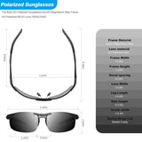 Sports Designer Sunglasses for Men's Women de sol Driving Cycling Fishing Golf Alloy MartLion   