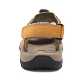 Vancat Genuine Leather Men's Sandals Summer Beach Outdoor Casual Sneakers shoes Mart Lion   