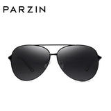 Classic Aviation Men's Sunglasses Design Alloy Frame Pilot  Polarized Sun Glasses For Driving Black UV400 MartLion   