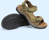  Summer Leisure Men's Shoes Beach Sandals Genuine Leather Soft Mart Lion - Mart Lion
