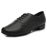Men's Latin Dance Shoes Ballroom Tango Latin MartLion Black2 45 (27.5cm) CHINA
