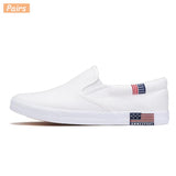 Slip On Men's Casual Shoes Spring Breathable Canvas Mart Lion   