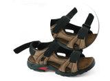  men's sandals summer shoes genuine leather sandals beach cow leather Mart Lion - Mart Lion
