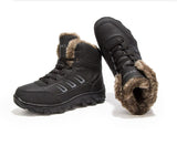 Men's Boots Winter Outdoor Sneakers Snow Keep Warm Plush Ankle Snow Work Casual Shoes Mart Lion   